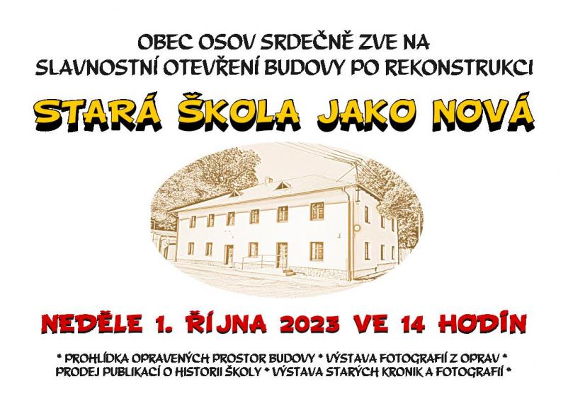 Stará škola znovuotevření